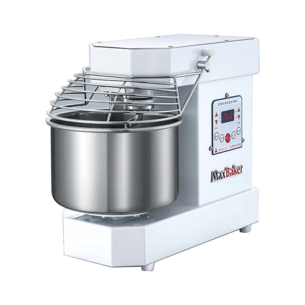 Mini inverter double speed dough mixer